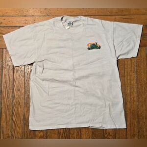 VTG 90s Peace Frogs Graphic T-shirt L